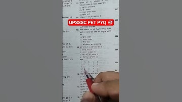 Thumbnail of UPSSSC PET PYQ 🎯#upsssc #petexam #pet #motivation