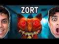 ZORT é o jogo mais ESQUISITO que eu já JOGUEI! | Zort episódio 2 completo
