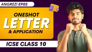 Letter One Shot || Formal and Informal ||  ICSE Class 10 || Tips for 80/80 in English Language