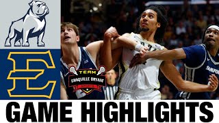 Samford vs East Tennessee State Highlights | 2024 SoCon Men's Basketball Championship