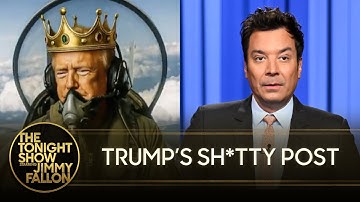Trump Dumps Feces onto No Kings Protesters in Bizarre AI Video, George Santos Freed from Prison