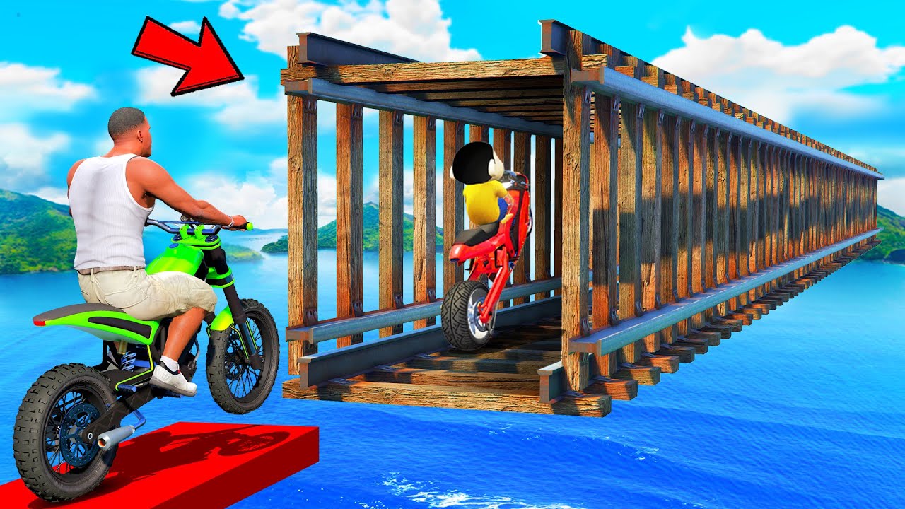 SHINCHAN AND FRANKLIN TRIED THE IMPOSSIBLE TRAIN TRACK TUNNEL PARKOUR CHALLENGE GTA 5 SHINCHAN AND FRANKLIN TRIED THE IMPOSSIBLE TRAIN TRACK TUNNEL PARKOUR CHALLENGE GTA 5