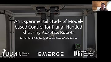 An Experimental Study of Model-based Control for Planar Handed Shearing Auxetics Robots - Talk