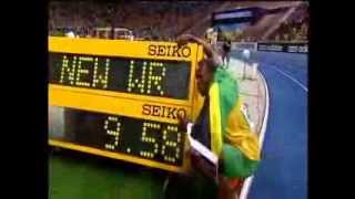 Usain Bolt new 100m world record 9 58