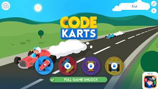 Code Karts - Game codes for Kids - Free Online - Kids Games