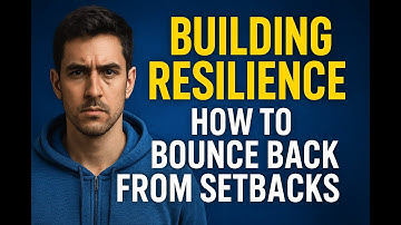 Building Resilience: Bounce Back Stronger! #motivation #facts
