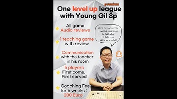 Do you want to do a levelup?#boardgame #onlinego #teachinggame #leauge #younggil#gogame #learngo #