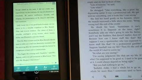 Nook Color Vs. iPad Reading Experience