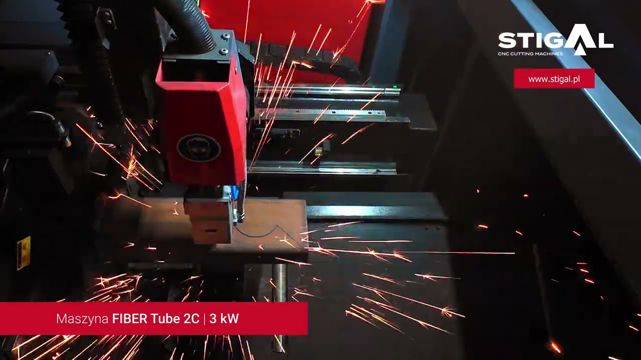 Cięcie laserowe profilu zamkniętego 160 x 80 x 5 mm #stigal