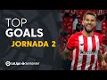 Todos los goles de la Jornada 2 de LaLiga Santander 2021/2022