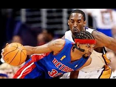 Nba Finals 2003 2004 Pistons Lakers G1 Youtube