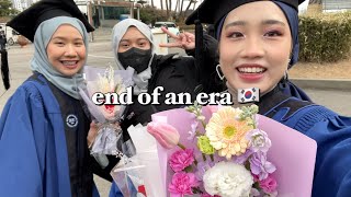 graduation vlog 🇰🇷 hanyang university seoul