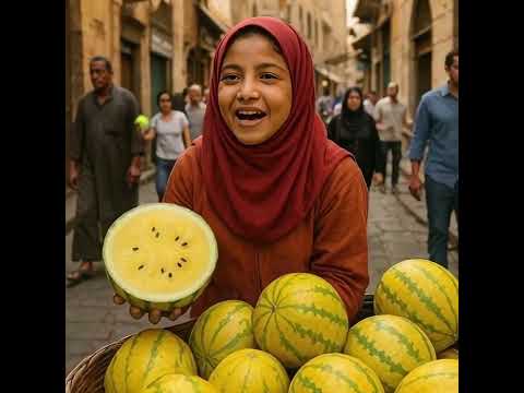 بائعة البطيخ بال