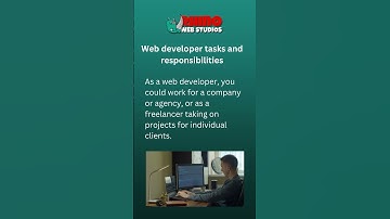 What Does a Web Developer Do? #shortsvideo