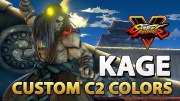 Custom Kage C2 Colors - Street Fighter V Mod - KrizmKazm