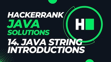 Day 14 -Java String Introductions Hackerrank Java Solutions