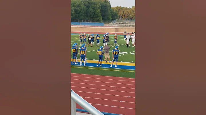 Adriano Ortiz cb against Bloomfield 2019 freshman