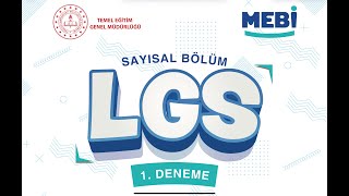 Mebi Lgs Deneme 1 Çözümleri̇