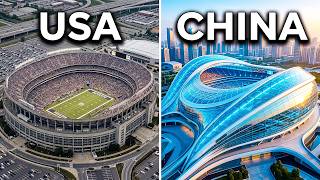 Why Chinas  Mega Stadiums Look 100 Years Ahead of the US