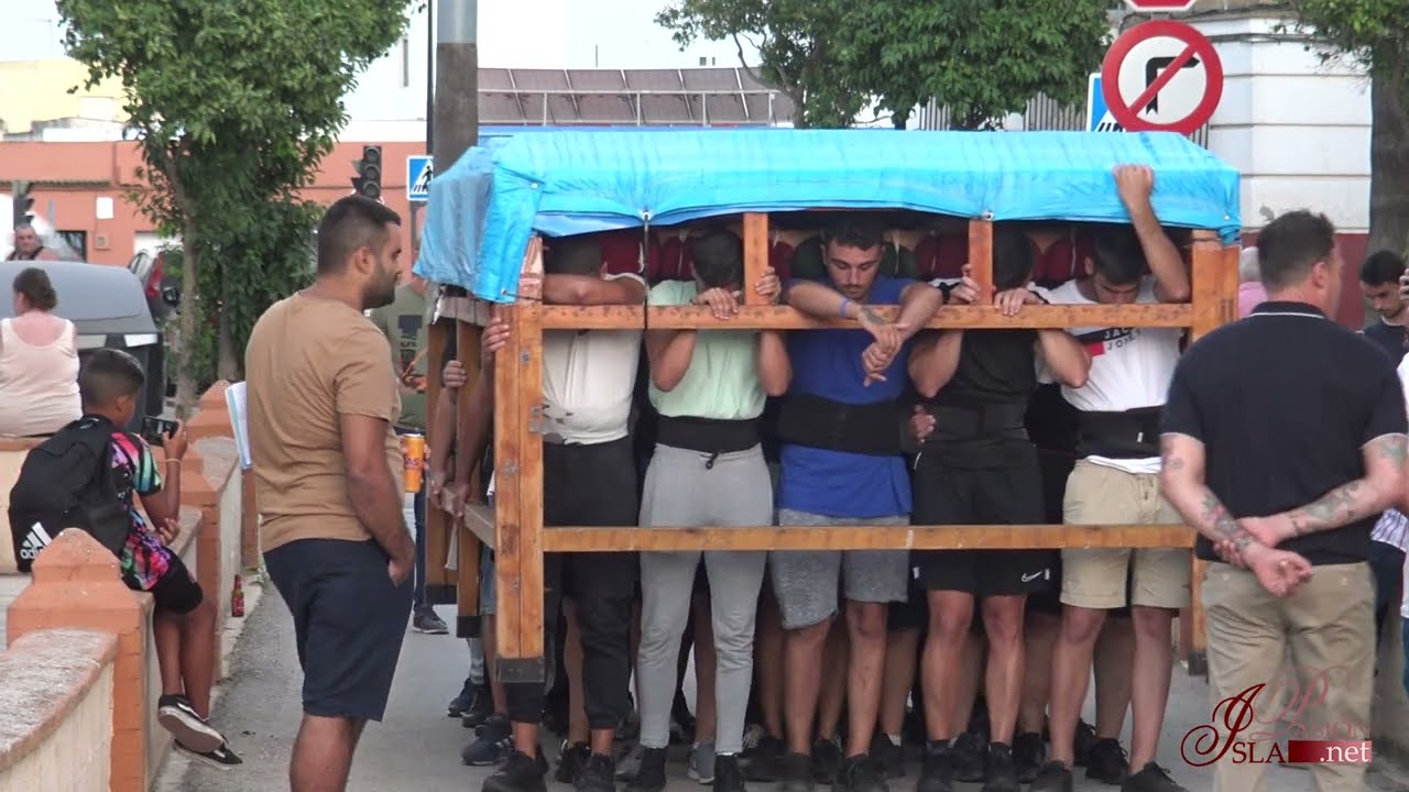 Ensayo de la cuadrilla de hermanos cargadores Virgen de las Angustias | Magna Mariana | 4K | 2023