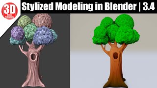 How to Create Stylized Modeling in Blender | 3.4