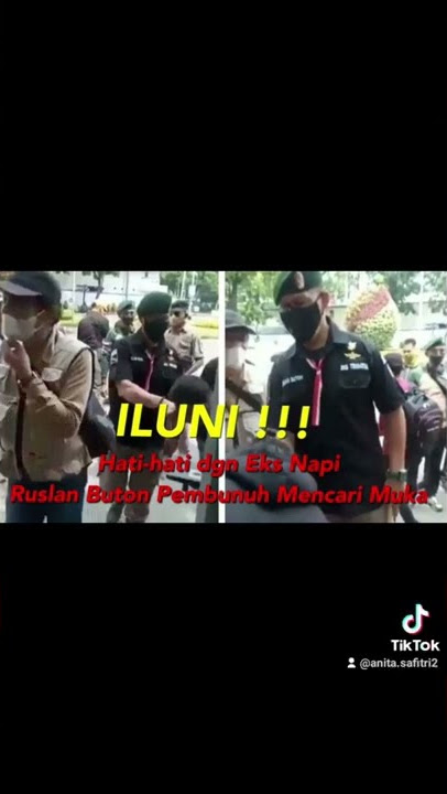 ILUNI!!! Hati-hati dengan eks napi Ruslan Buton pembunuh mencari muka