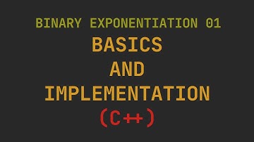 Binary Exponentiation 01 - Basic and implementation in C++ (Competitive Programming)
