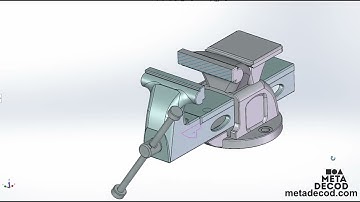 Custom design service for a bench vise clamping mechanism
