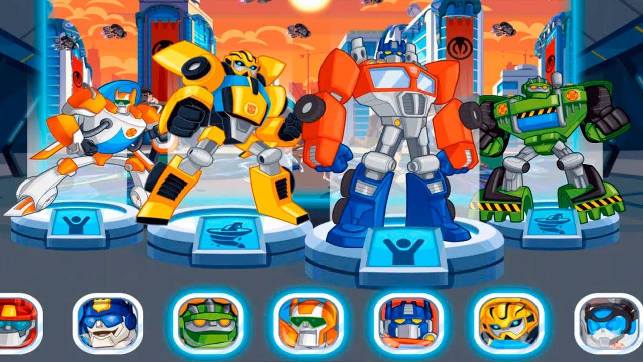 Transformers Rescue Bots Videos para Niños y Infantiles - Tornado en Griffin Rock - YouTube