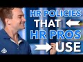 14 hr policies that hr pros use in 2023