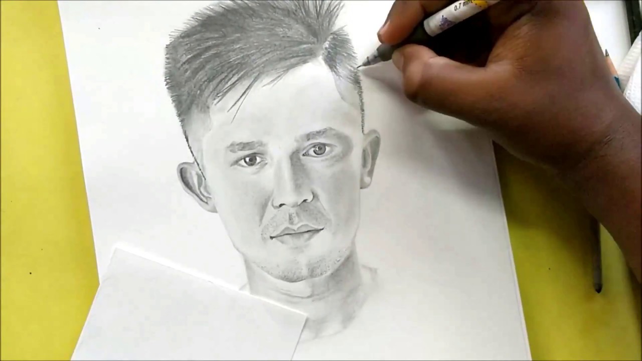 IFTWC  Indian Football  Captain  Leader  Legend  Sunil Chhetri Believe  me this is a pencil sketch  Artist  Rinku Daimary PS We couldnt  tag the artist so