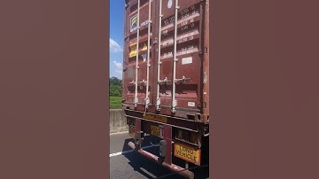 40 feet two container #longvehicle #container #vehicles