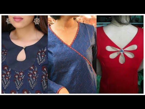 punjabi dress neck designs