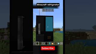Minecraft refrigerator || #minecraft #trending #viral #Minecraft refrigerator #