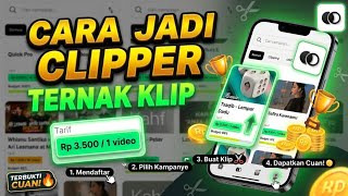 Cara Menjadi Clipper Di Ternak Klip | Cara Pakai Apk Ternak Klip