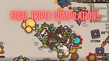 Taming.io - Triple spike & Kill Compilation | final