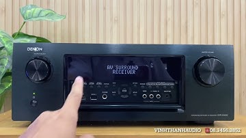 Reset amply Denon AVR-X4000 về trạng thái ban đầu