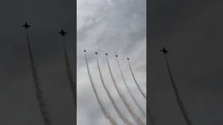 USN Blue Angels Line Abreast formation at the 2026 MCAS Yuma Airshow#military #formation flying