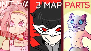 3 Map Parts | Lethargy, Beneath the Mask, Etc |