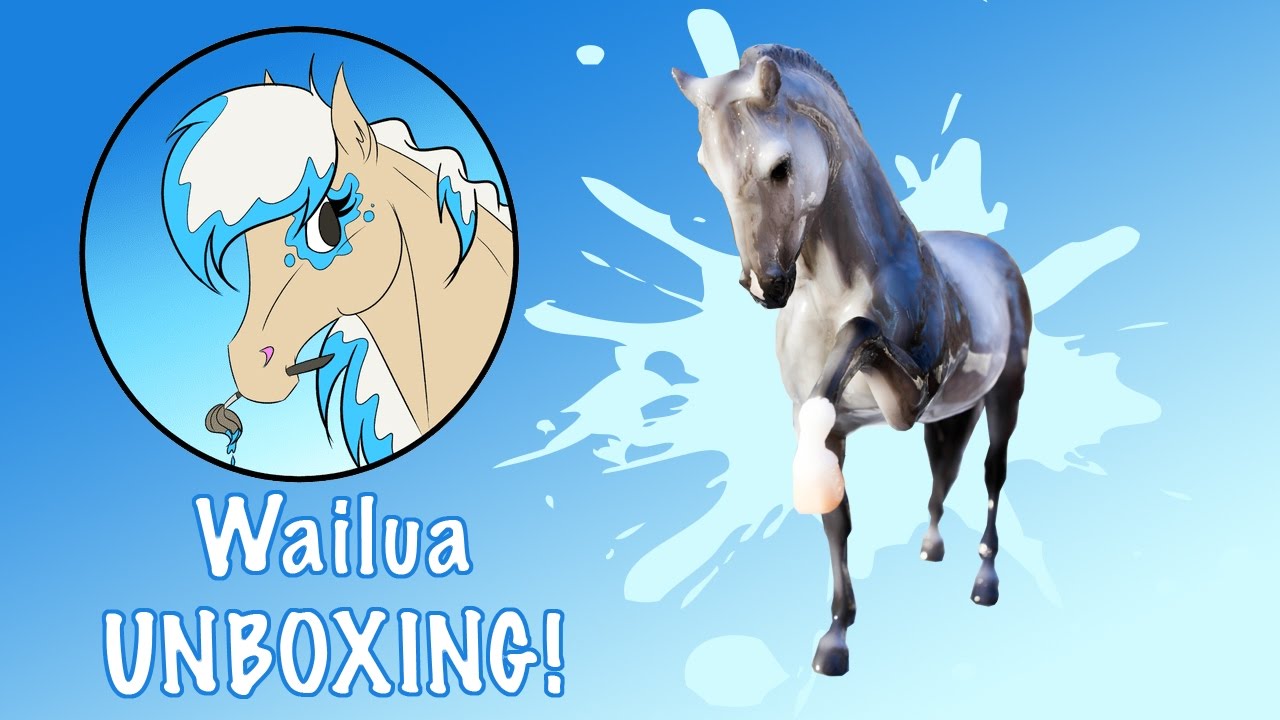 Breyer Horse Unboxing NEW 2017 Wailua Breyer  Special YouTube