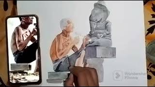 Sculpture Making. -Rongbahari632