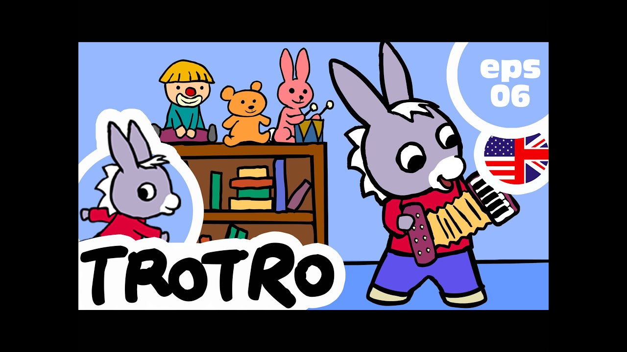 TROTRO ENGLISH - 🎷EP06 🎹 - Trotro the musician 