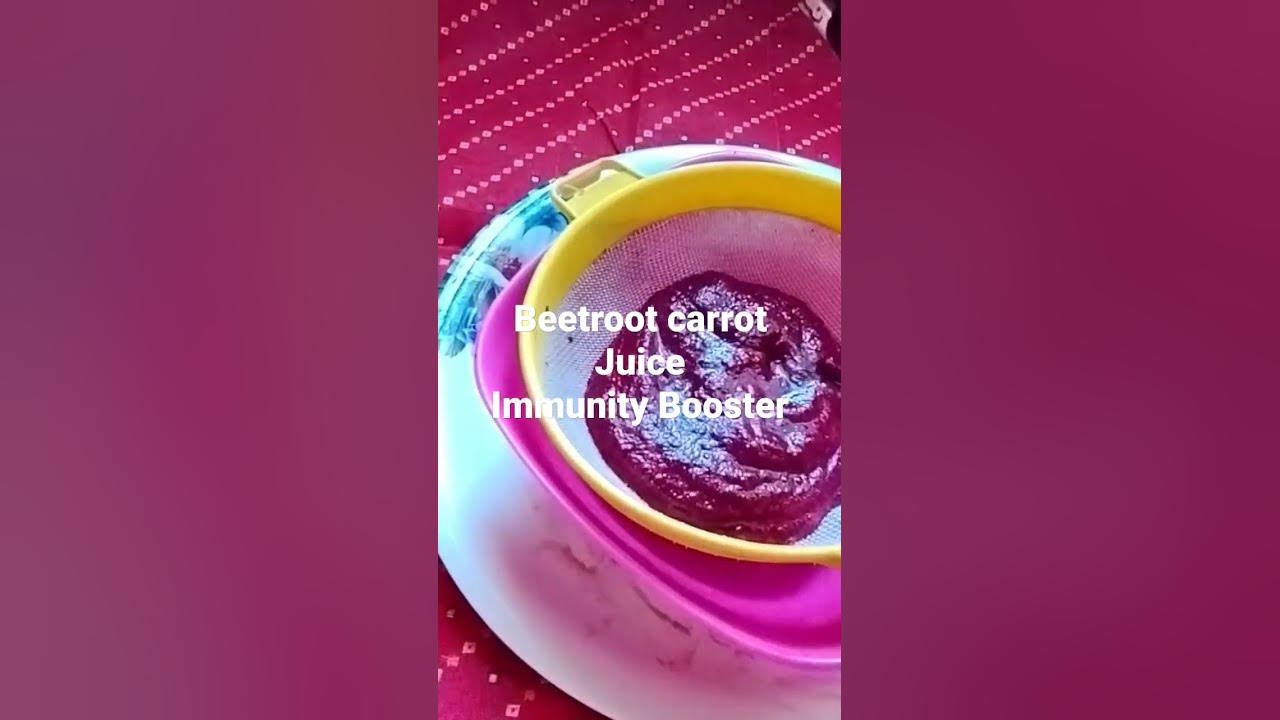beetroot-carrot-juice-for-immunity-booster-glowing-skin-shorts-youtube