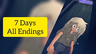 7 Days - All Endings (Cuối cùng thì... Kirell cũng đã đưa ra lựa chọn!) screenshot 2