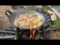 NIKMATNYA‼️MASAK HASIL BUBU PAYUNG BUAT MAKAN DI HUTAN