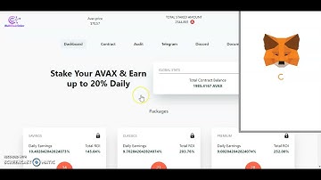Multi Chain Staker / Earn up to 20% Daily - Avax Network