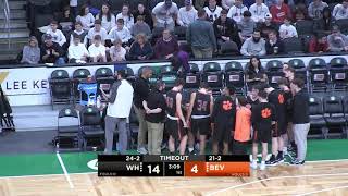 2020 MIAA Boys Basketball  State Division 2 Semi-Finals: Beverly vs Whitman Hanson 3/11/20