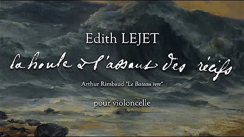 Edith LEJET : "La Houle  l'assaut des rcifs" - Ale...
