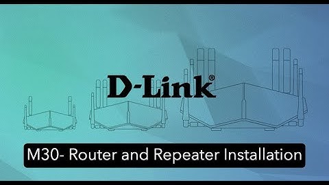 D Link M30 Installation and Adding Mesh Point using Aquila Pro App