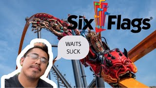 Six Flag Wait Times SUCK